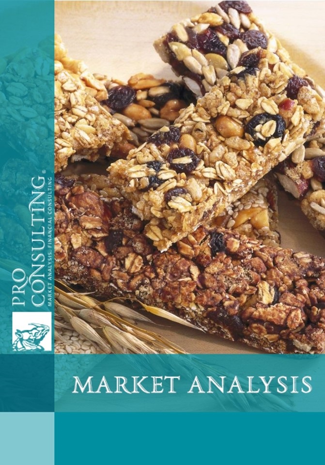 Market research report on cereal bars of Ukraine. 2013